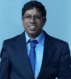 Portrait of Dr M. Rajasekhara Babu